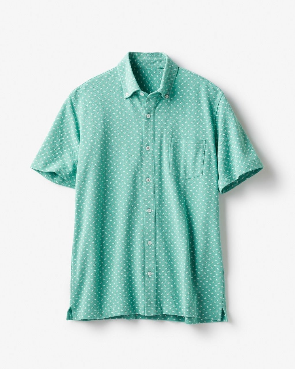 【ドゥクラッセ/DoCLASSE / MEN】のサマークリーンBDシャツ インテリア・キッズ・メンズ・レディースファッション・服の通販 founy(ファニー) 　ファッション　Fashion　メンズファッション　Fashion for Men　トップス・カットソー　Cut & Sew Tops　メンズシャツ　Shirts　ポロシャツ / きれいめカジュアルスタイル　Polo Shirts　サマー　Summer, Summer Style　メンズ　Men's, Menswear　抗菌　Antibacterial, Bacteria-Resistant　グリーン・パターン|ID: prp329100003117652 ipo3291000000035797328