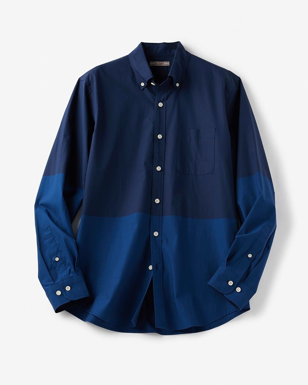 【ドゥクラッセ/DoCLASSE / MEN】のブロックパターンシャツ/長袖 インテリア・キッズ・メンズ・レディースファッション・服の通販 founy(ファニー) 　ファッション　Fashion　メンズファッション　Fashion for Men　ダウン　Down, Puffer　パターン　Pattern, Design Print　ブロック　Block, Solid Block Pattern　メンズ　Men's, Menswear　長袖　Long Sleeve, Full Sleeve　ネイビーパターン|ID: prp329100003117659 ipo3291000000028257362