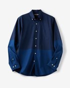【ドゥクラッセ/DoCLASSE / MEN】のブロックパターンシャツ/長袖 ネイビーパターン|ID: prp329100003117659 ipo3291000000035800065
