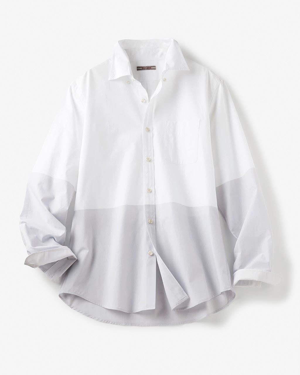 【ドゥクラッセ/DoCLASSE / MEN】のブロックパターンシャツ/長袖 インテリア・キッズ・メンズ・レディースファッション・服の通販 founy(ファニー) 　ファッション　Fashion　メンズファッション　Fashion for Men　ダウン　Down, Puffer　パターン　Pattern, Design Print　ブロック　Block, Solid Block Pattern　メンズ　Men's, Menswear　長袖　Long Sleeve, Full Sleeve　グレーパターン|ID: prp329100003117659 ipo3291000000035800067