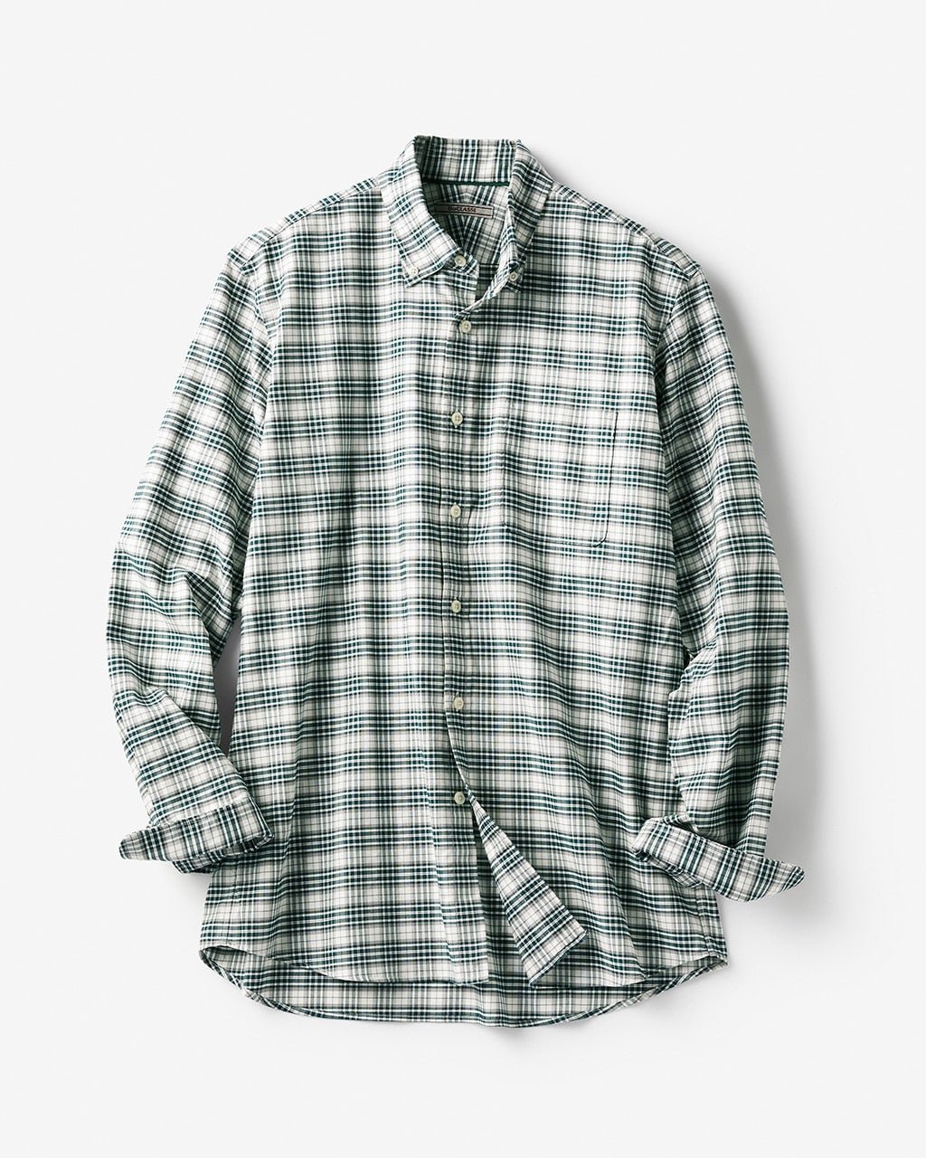 【ドゥクラッセ/DoCLASSE / MEN】のナチュラルオックスシャツ長袖/トールサイズ インテリア・キッズ・メンズ・レディースファッション・服の通販 founy(ファニー) 　ファッション　Fashion　メンズファッション　Fashion for Men　ビジネス 仕事 通勤　Business / Work / Commuting　フィット　Fit, Slim Fit　メンズ　Men's, Menswear　ヨーク　Yoke, Yoke Design　旅行　Travel　長袖　Long Sleeve, Full Sleeve　ホワイトxブラック|ID: prp329100003117691 ipo3291000000028257207