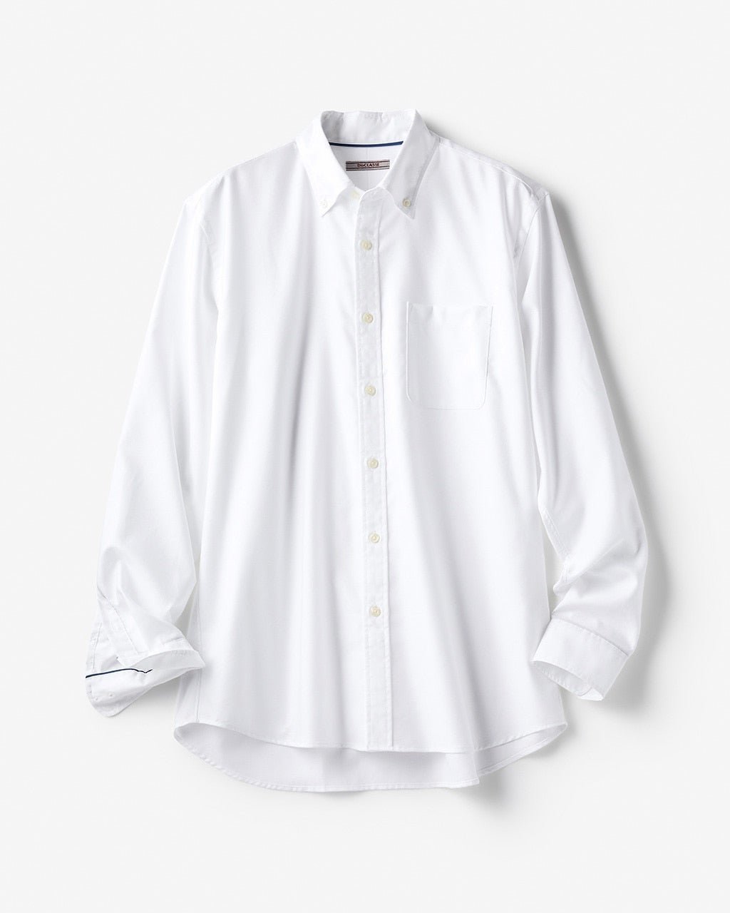 【ドゥクラッセ/DoCLASSE / MEN】のナチュラルオックスシャツ長袖/トールサイズ インテリア・キッズ・メンズ・レディースファッション・服の通販 founy(ファニー) 　ファッション　Fashion　メンズファッション　Fashion for Men　ビジネス 仕事 通勤　Business / Work / Commuting　フィット　Fit, Slim Fit　メンズ　Men's, Menswear　ヨーク　Yoke, Yoke Design　旅行　Travel　長袖　Long Sleeve, Full Sleeve　ホワイト|ID: prp329100003117691 ipo3291000000028257215