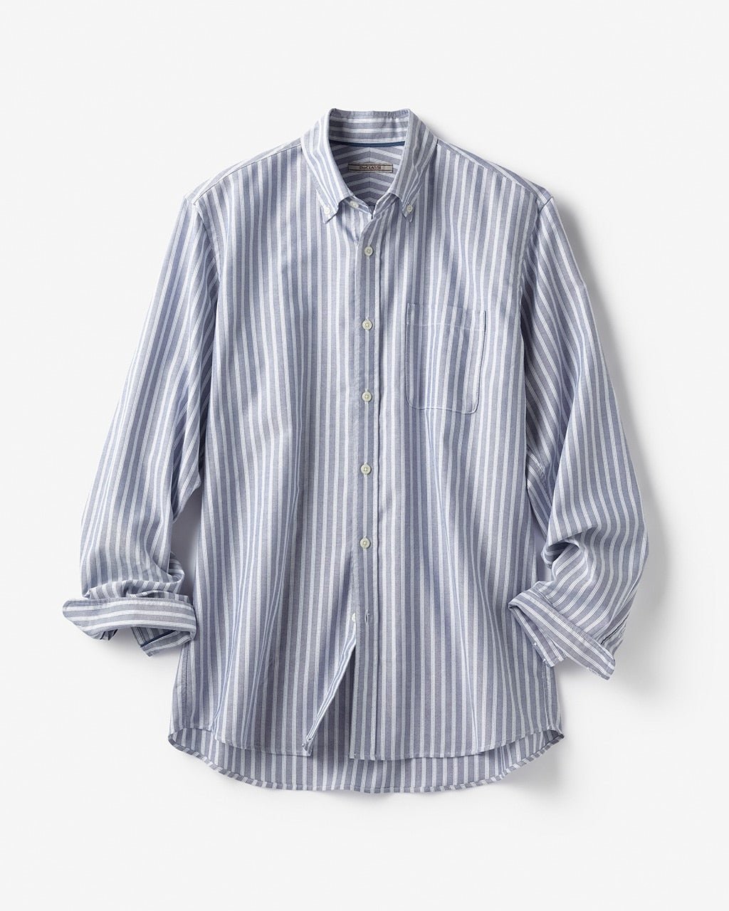 【ドゥクラッセ/DoCLASSE / MEN】のナチュラルオックスシャツ長袖/トールサイズ インテリア・キッズ・メンズ・レディースファッション・服の通販 founy(ファニー) 　ファッション　Fashion　メンズファッション　Fashion for Men　ビジネス 仕事 通勤　Business / Work / Commuting　フィット　Fit, Slim Fit　メンズ　Men's, Menswear　ヨーク　Yoke, Yoke Design　旅行　Travel　長袖　Long Sleeve, Full Sleeve　ブルー&times;ホワイト|ID: prp329100003117691 ipo3291000000028257218