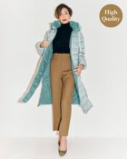 【ドゥクラッセ/DoCLASSE】のウール混ダブルクロス・スリットテーパード キャメル|ID: prp329100003117705 ipo3291000000028257235