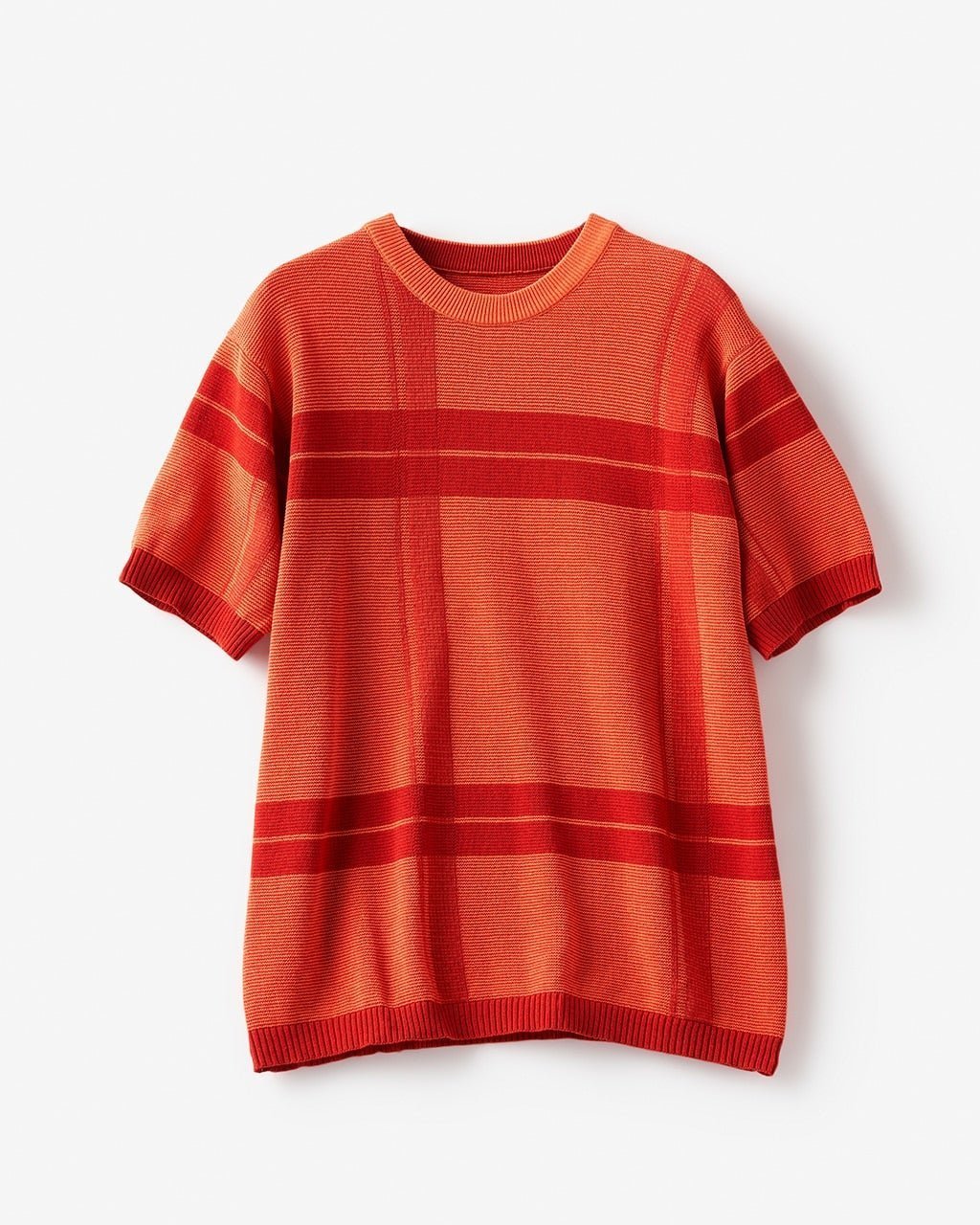 【ドゥクラッセ/DoCLASSE / MEN】のビッグチェック柄半袖ニット 人気、トレンドファッション・服の通販 founy(ファニー) 　ファッション　Fashion　メンズファッション　Fashion for Men　ジャケット　Jacket, Outerwear　セーター　Sweater, Knitwear　チェック　Check, Plaid, Tartan　ビッグ　Big, Oversized　メンズ　Men's, Menswear　半袖　Short Sleeve, Half Sleeve　洗える　Machine Washable　 other-1|ID: prp329100003117708 ipo3291000000033592426