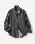【ドゥクラッセ/DoCLASSE / MEN】のSOLOTEX(R)シャンブレーシャツ ブラック|ID: prp329100003117720 ipo3291000000028257136