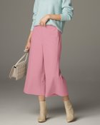 【ドゥクラッセ/DoCLASSE】のウォッシャブルウールタッチ・ワイドクロップド ラベンダー|ID: prp329100003117735 ipo3291000000035794860