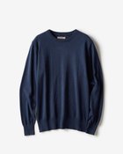 【ドゥクラッセ/DoCLASSE / MEN】のカシミヤコットンナチュラルセーター ネイビー|ID: prp329100003117760 ipo3291000000028257004