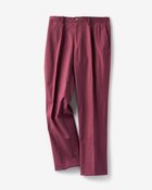 【ドゥクラッセ/DoCLASSE / MEN】のワンタック/スタイルアップコットンオックスパンツ バーガンディー|ID: prp329100003117768 ipo3291000000035795019