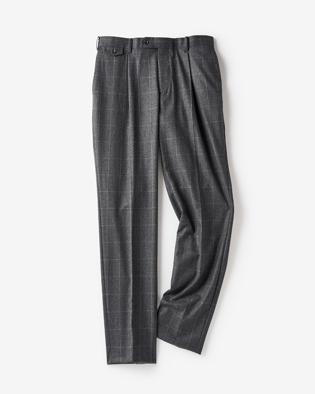 【ドゥクラッセ/DoCLASSE / MEN】のカノニコ・プレミアムウールパンツ インテリア・キッズ・メンズ・レディースファッション・服の通販 founy(ファニー) 　ファッション　Fashion　メンズファッション　Fashion for Men　ボトムス　Bottoms　イタリア　Italy　ビジネス 仕事 通勤　Business / Work / Commuting　メンズ　Men's, Menswear　チャコールパターン|ID: prp329100003117772 ipo3291000000035798969