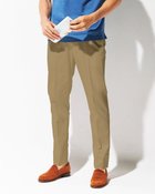 【ドゥクラッセ/DoCLASSE / MEN】のノータック/スタイルアップコットンオックスパンツ カーキ|ID: prp329100003117798 ipo3291000000035795824