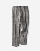 【ドゥクラッセ/DoCLASSE / MEN】のノータック/スタイルアップコットンオックスパンツ グレンチェック|ID: prp329100003117798 ipo3291000000035795835