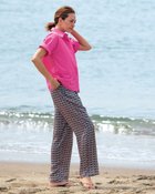 【ドゥクラッセ/DoCLASSE】のドレープサテン・ワイドパンツ レッド|ID: prp329100003117804 ipo3291000000035893812