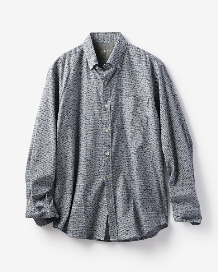 【ドゥクラッセ/DoCLASSE / MEN】のダブル起毛フランネルプリントシャツ インテリア・キッズ・メンズ・レディースファッション・服の通販 founy(ファニー) https://founy.com/ ファッション Fashion メンズファッション Fashion for Men ダブル Double, Double-Breasted ドレス Dress, One-Piece ピーチ Peach, Soft Touch プリント Print, Printed Pattern メンズ Men's, Menswear ヨーク Yoke, Yoke Design |ID: prp329100003117810 ipo3291000000028257077