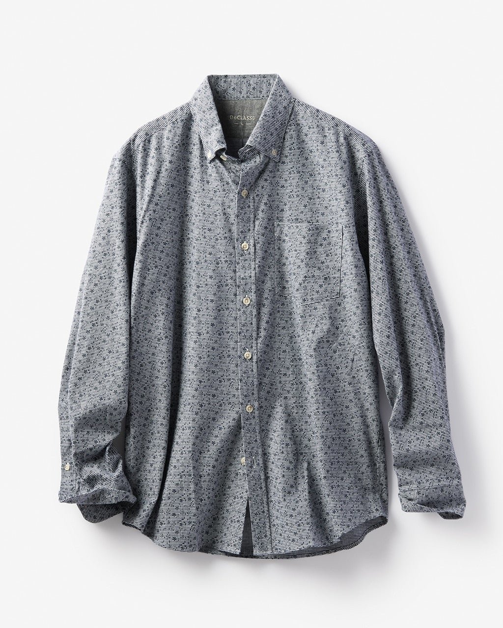 【ドゥクラッセ/DoCLASSE / MEN】のダブル起毛フランネルプリントシャツ 人気、トレンドファッション・服の通販 founy(ファニー) 　ファッション　Fashion　メンズファッション　Fashion for Men　ダブル　Double, Double-Breasted　ドレス　Dress, One-Piece　ピーチ　Peach, Soft Touch　プリント　Print, Printed Pattern　メンズ　Men's, Menswear　ヨーク　Yoke, Yoke Design　 other-1|ID: prp329100003117810 ipo3291000000028257077