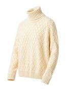 【ドゥクラッセ/DoCLASSE / MEN】のローゲージタートル オフホワイト|ID: prp329100003117820 ipo3291000000035798439