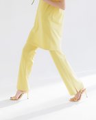 【ドゥクラッセ/DoCLASSE】のリュクスストレッチ・スリットフレアパンツ レモンイエロー|ID: prp329100003117821 ipo3291000000028257095