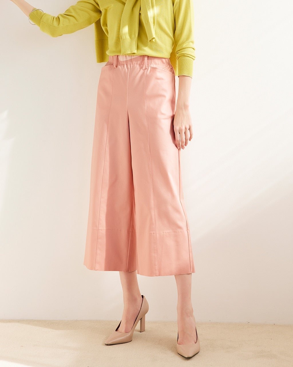 【ドゥクラッセ/DoCLASSE】のシェイプストレッチ・クロップドワイド 人気、トレンドファッション・服の通販 founy(ファニー) 　ファッション　Fashion　レディースファッション　Fashion for Women　パンツ　Pants & Trousers　クロップド　Cropped, Short Length　今季　This Season, Current Season　ストレッチ　Stretch, Stretchy Fabric　ストレート　Straight, Straight Cut　人気　Popular, Best Seller　バランス　Balance, Style Balance　パターン　Pattern, Design Print　フィット　Fit, Slim Fit　ワイド　Wide, Wide Fit　 other-1|ID: prp329100003117822 ipo3291000000028257097