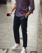 【ドゥクラッセ/DoCLASSE / MEN】のコットンストレッチイージーパンツ ダークネイビー|ID: prp329100003117827 ipo3291000000035797357