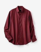 【ドゥクラッセ/DoCLASSE / MEN】のコットンドビー・ドレスロール襟シャツ ワイン|ID: prp329100003117828 ipo3291000000028257115