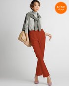 【ドゥクラッセ/DoCLASSE】の裏起毛カットジョーゼット・スリム74cm コニャック|ID: prp329100003117874 ipo3291000000028256929