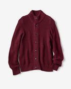 【ドゥクラッセ/DoCLASSE / MEN】のローゲージ スタンドカラー カーディガン ボルドー|ID: prp329100003117876 ipo3291000000028256937