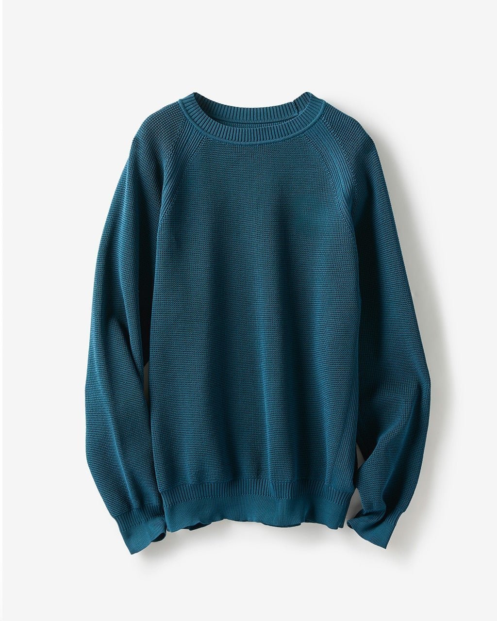 【ドゥクラッセ/DoCLASSE / MEN】のサスティナブルクルーネックニット インテリア・キッズ・メンズ・レディースファッション・服の通販 founy(ファニー) 　ファッション　Fashion　メンズファッション　Fashion for Men　セーター　Sweater, Knitwear　ブルゾン　Blouson, Bomber Jacket　メンズ　Men's, Menswear　吸水　Absorbent, Quick-Dry　軽量　Lightweight, Ultra Light　スティールブルー|ID: prp329100003117878 ipo3291000000028256942