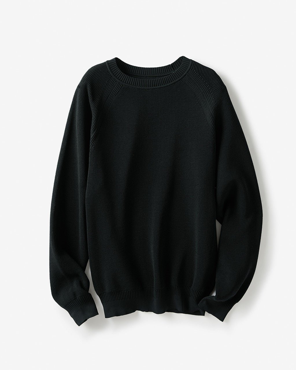 【ドゥクラッセ/DoCLASSE / MEN】のサスティナブルクルーネックニット インテリア・キッズ・メンズ・レディースファッション・服の通販 founy(ファニー) 　ファッション　Fashion　メンズファッション　Fashion for Men　セーター　Sweater, Knitwear　ブルゾン　Blouson, Bomber Jacket　メンズ　Men's, Menswear　吸水　Absorbent, Quick-Dry　軽量　Lightweight, Ultra Light　ブラック|ID: prp329100003117878 ipo3291000000028256943