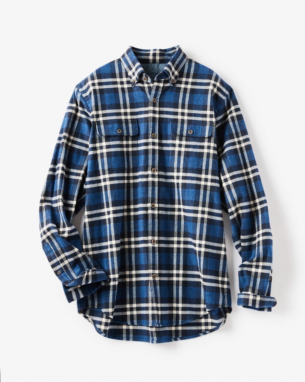 【ドゥクラッセ/DoCLASSE / MEN】のヘビーフランネルシャツ インテリア・キッズ・メンズ・レディースファッション・服の通販 founy(ファニー) 　ファッション　Fashion　メンズファッション　Fashion for Men　ドレス　Dress, One-Piece　フラップ　Flap, Flap Pocket　ポケット　Pocket, Pocket Detail　メンズ　Men's, Menswear　定番　Standard, Basic Item　インクブルー|ID: prp329100003117884 ipo3291000000028256959