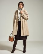 【ドゥクラッセ/DoCLASSE】の光沢グログラン・ファー使いモッズコート 人気、トレンドファッション・服の通販 founy(ファニー) ファッション Fashion レディースファッション Fashion for Women アウター Coat / Outerwear Collection コート・ロングコート・ピーコート Long Coats, Peacoats & More モッズコート・ミリタリー風アウター Mods & Field Coats ダウン Down, Puffer モッズコート Mods Coat, Military Parka thumbnail トープ|ID: prp329100003117905 ipo3291000000034960486