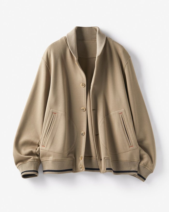 【ドゥクラッセ/DoCLASSE / MEN】の鹿の子ポンチリブブルゾン インテリア・キッズ・メンズ・レディースファッション・服の通販 founy(ファニー) https://founy.com/ ファッション Fashion メンズファッション Fashion for Men パーカー Hoodie, Parka ブルゾン Blouson, Bomber Jacket メンズ Men's, Menswear 鹿の子 Piqué, Kanoko Fabric |ID: prp329100003117924 ipo3291000000028256725