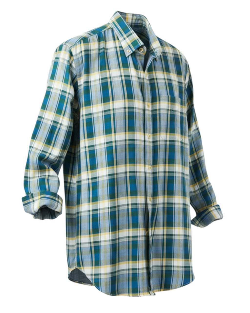 【ドゥクラッセ/DoCLASSE / MEN】の接結ダンガリー&チェックシャツ インテリア・キッズ・メンズ・レディースファッション・服の通販 founy(ファニー) 　ファッション　Fashion　メンズファッション　Fashion for Men　ダンガリー　Dungaree, Chambray　チェック　Check, Plaid, Tartan　メンズ　Men's, Menswear　ヨーク　Yoke, Yoke Design　リラックス　Relax, Relaxed Fit　ベージュXネイビー|ID: prp329100003118018 ipo3291000000035794266