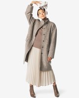 【ドゥクラッセ/DoCLASSE】のウール混起毛ジャージー・スタンドコート 人気、トレンドファッション・服の通販 founy(ファニー) ファッション Fashion レディースファッション Fashion for Women アウター Coat / Outerwear Collection コート・ロングコート・ピーコート Long Coats, Peacoats & More スタンド Stand Collar, Upright Stand バランス Balance, Style Balance フェルト Felt, Felt Fabric フォルム Silhouette, Form ポケット Pocket, Pocket Detail ミドル Middle Length, Mid Height |ID:prp329100003118040