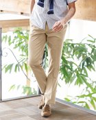 【ドゥクラッセ/DoCLASSE / MEN】のコットンリネンストレッチパンツ/ノータック 人気、トレンドファッション・服の通販 founy(ファニー) ファッション Fashion メンズファッション MEN ボトムス Bottoms/Men メンズ Mens リネン Linen thumbnail ベージュ|ID: prp329100003118065 ipo3291000000028256614