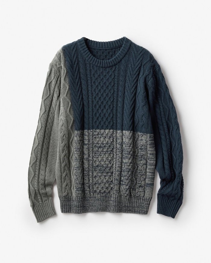【ドゥクラッセ/DoCLASSE / MEN】のパネルケーブルPO インテリア・キッズ・メンズ・レディースファッション・服の通販 founy(ファニー) https://founy.com/ ファッション Fashion メンズファッション Fashion for Men ゴルフ Golf セーター Sweater, Knitwear ブロッキング Color Blocking, Panel Design メンズ Men's, Menswear エレガント 上品 Elegant 冬 Winter / This Winter |ID: prp329100003118116 ipo3291000000029447954