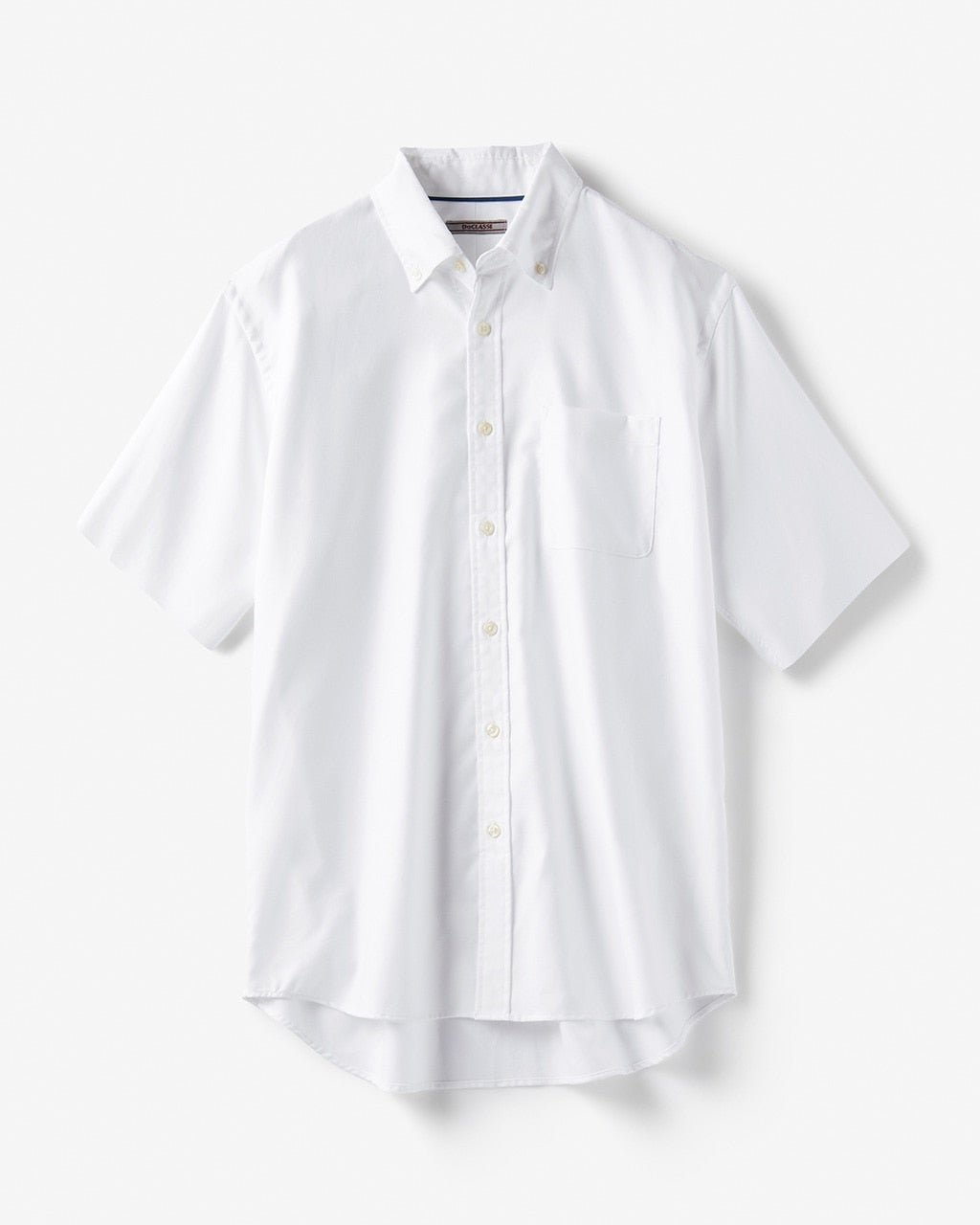 【ドゥクラッセ/DoCLASSE / MEN】のナチュラルオックスシャツ半袖 インテリア・キッズ・メンズ・レディースファッション・服の通販 founy(ファニー) 　ファッション　Fashion　メンズファッション　Fashion for Men　フィット　Fit, Slim Fit　メンズ　Men's, Menswear　ヨーク　Yoke, Yoke Design　人気　Popular, Best Seller　半袖　Short Sleeve, Half Sleeve　ホワイト|ID: prp329100003118119 ipo3291000000028256325