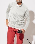 【ドゥクラッセ/DoCLASSE / MEN】の360&deg;ストレッチGOLFハーフジップ長袖 人気、トレンドファッション・服の通販 founy(ファニー) ファッション Fashion メンズファッション MEN トップス・カットソー Tops/Tshirt/Men シャツ Shirts ポロシャツ Polo Shirts ゴルフ Golf スタンド Stand ストレッチ Stretch スリーブ Sleeve メンズ Mens 長袖 Long Sleeve thumbnail ライトグレー|ID: prp329100003118126 ipo3291000000028256342