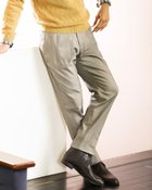 【ドゥクラッセ/DoCLASSE / MEN】のスタイルアップ裏暖ストレッチパンツ/ノータック 人気、トレンドファッション・服の通販 founy(ファニー) ファッション Fashion メンズファッション MEN ボトムス Bottoms/Men なめらか Smooth ゴルフ Golf ストレッチ Stretch メンズ Mens エレガント 上品 Elegant thumbnail ブラウンパターン|ID: prp329100003118157 ipo3291000000028254521