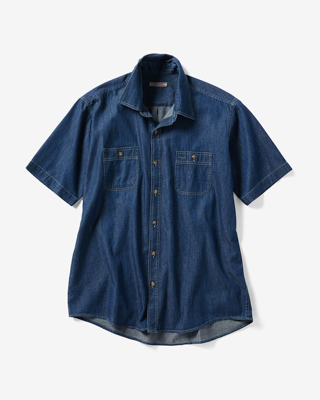 【ドゥクラッセ/DoCLASSE / MEN】のダンガリー・レギュラーカラーシャツ/半袖 人気、トレンドファッション・服の通販 founy(ファニー) ファッション Fashion メンズファッション Fashion for Men ダンガリー Dungaree, Chambray ポケット Pocket, Pocket Detail メンズ Men's, Menswear レギュラー Regular, Standard Fit 半袖 Short Sleeve, Half Sleeve other-1|ID: prp329100003118166 ipo3291000000035798196