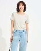 【ドゥクラッセ/DoCLASSE】のハイカウントコットン・半袖ジャケットイン ライトグレー|ID: prp329100003118169 ipo3291000000036008717