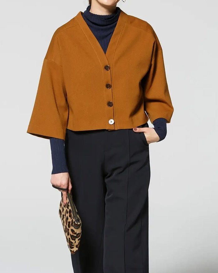 【ドゥクラッセ/DoCLASSE】のオックスストレッチ・2WAYカーディガン インテリア・キッズ・メンズ・レディースファッション・服の通販 founy(ファニー) https://founy.com/ ファッション Fashion レディースファッション Fashion for Women カーディガン Cardigan, Knitwear ショルダー Shoulder, Shoulder Strap ジャケット Jacket, Outerwear タートル Turtleneck, Turtle Collar ドロップ Drop Shoulder, Dropped Style フォルム Silhouette, Form ロング Long, Long-Length エレガント 上品 Elegant |ID: prp329100003118199 ipo3291000000035797609