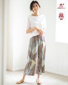 【ドゥクラッセ/DoCLASSE】のUVスラブ・ガウチョパンツ ブラウンパターン|ID: prp329100003118312 ipo3291000000036008686