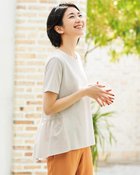 【ドゥクラッセ/DoCLASSE】の異素材ペプラム/半袖・ドゥクラッセTシャツ 人気、トレンドファッション・服の通販 founy(ファニー) ファッション Fashion レディースファッション WOMEN トップス・カットソー Tops/Tshirt シャツ/ブラウス Shirts/Blouses ロング / Tシャツ T-Shirts カットソー Cut and Sewn インナー Inner カットソー Cut And Sew シンプル Simple ジャケット Jacket デニム Denim 定番 Standard なめらか Smooth パール Pearl ベーシック Basic ペプラム Peplum 半袖 Short Sleeve おすすめ Recommend ビジネス 仕事 通勤 Business thumbnail ライトグレー|ID: prp329100003118326 ipo3291000000021135248