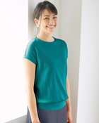 【ドゥクラッセ/DoCLASSE】の楊柳調・フレンチ袖トップス エメラルド|ID: prp329100003118415 ipo3291000000035798561