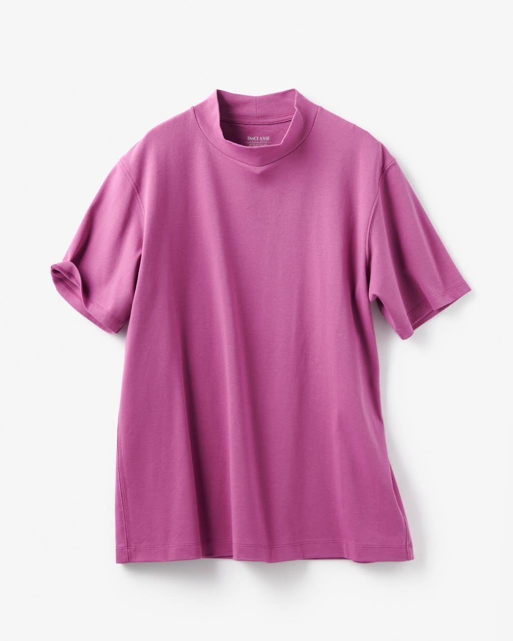 【ドゥクラッセ/DoCLASSE / MEN】のモックネック/半袖・ドゥクラッセT インテリア・キッズ・メンズ・レディースファッション・服の通販 founy(ファニー) 　ファッション　Fashion　メンズファッション　MEN　トップス・カットソー　Tops/Tshirt/Men　シャツ　Shirts　ポロシャツ　Polo Shirts　S/S・春夏　Ss・Spring/Summer　インナー　Inner　バランス　Balance　メンズ　Mens　モックネック　Mock Neck　リラックス　Relax　半袖　Short Sleeve　夏　Summer　春　Spring　マゼンタ|ID: prp329100003118464 ipo3291000000021135891