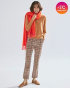 【ドゥクラッセ/DoCLASSE】のプレミアサーモ・ストレートスリム63cm ブラウンパターン|ID: prp329100003118471 ipo3291000000035932972