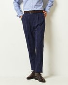 【ドゥクラッセ/DoCLASSE / MEN】の裏起毛ストレッチパンツ/ワンタック 人気、トレンドファッション・服の通販 founy(ファニー) ファッション Fashion メンズファッション MEN ボトムス Bottoms/Men なめらか Smooth ストレッチ Stretch タイツ Tights メンズ Mens エレガント 上品 Elegant thumbnail ネイビーチェック|ID: prp329100003118487 ipo3291000000021136051