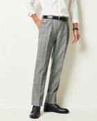 【ドゥクラッセ/DoCLASSE / MEN】の裏起毛ストレッチパンツ/ワンタック 人気、トレンドファッション・服の通販 founy(ファニー) ファッション Fashion メンズファッション MEN ボトムス Bottoms/Men なめらか Smooth ストレッチ Stretch タイツ Tights メンズ Mens エレガント 上品 Elegant thumbnail グレンチェック|ID: prp329100003118487 ipo3291000000021136052