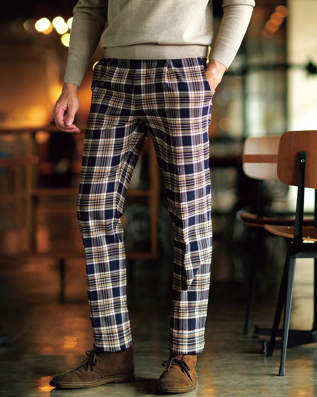 【ドゥクラッセ/DoCLASSE / MEN】の裏起毛ストレッチパンツ/ワンタック 人気、トレンドファッション・服の通販 founy(ファニー) 　ファッション　Fashion　メンズファッション　Fashion for Men　ボトムス　Bottoms　なめらか　Smooth, Silky Texture　ストレッチ　Stretch, Stretchy Fabric　タイツ　Tights, Legwear　メンズ　Men's, Menswear　エレガント 上品　Elegant　 other-1|ID: prp329100003118487 ipo3291000000032298254