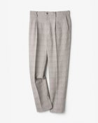 【ドゥクラッセ/DoCLASSE / MEN】の裏起毛ストレッチパンツ/ワンタック ベージュグレンチェック|ID: prp329100003118487 ipo3291000000034093133